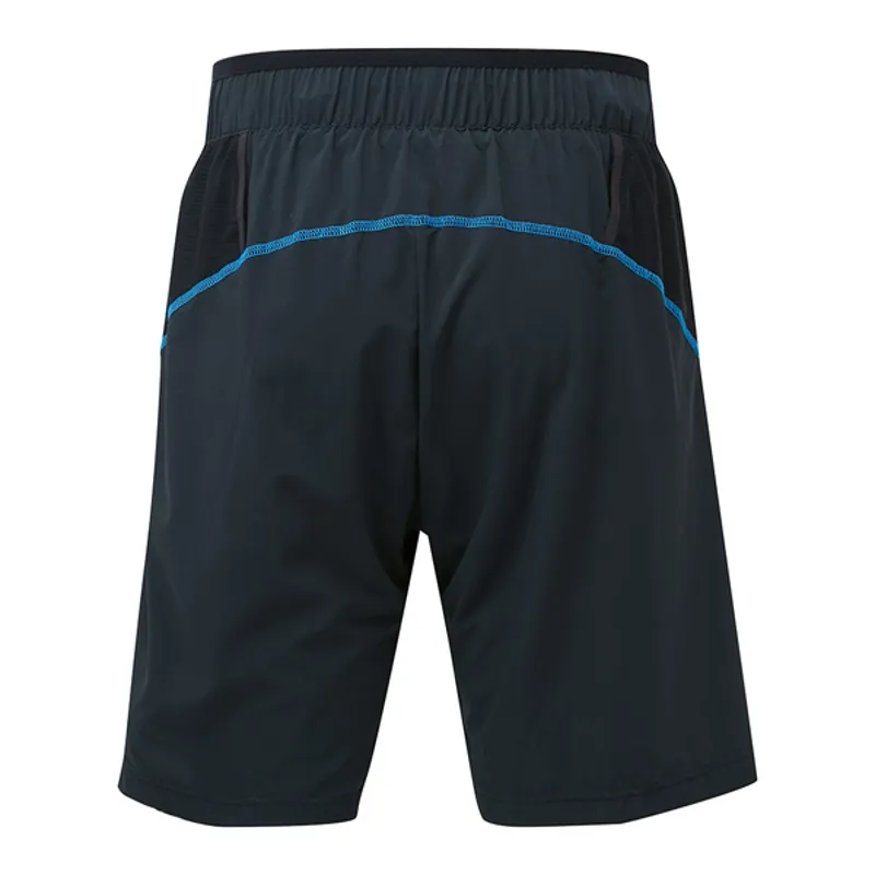 Pace Shorts Black Blue-2