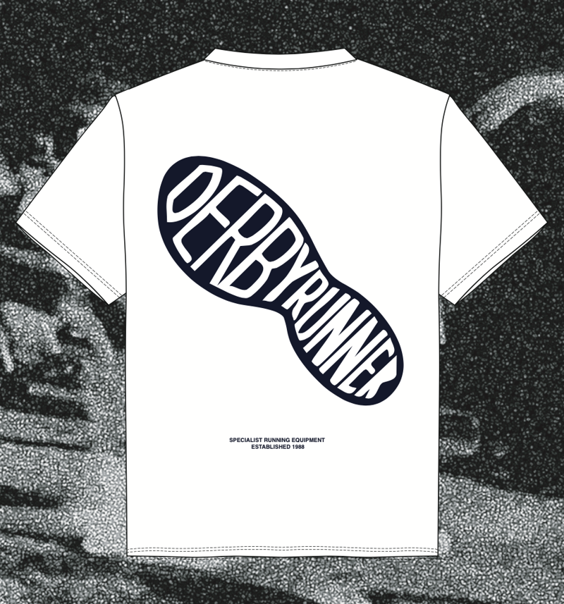 Derby Runner Run Club 'Strong Together' S/S Tee White-1