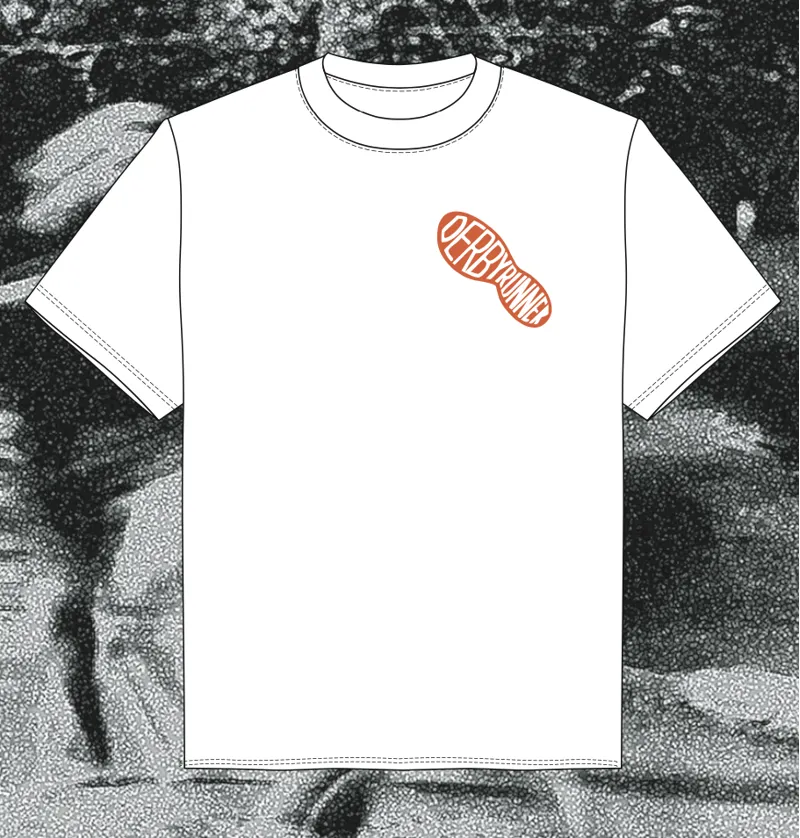 Derby Runner Run Club 'Segment' S/S Tee White