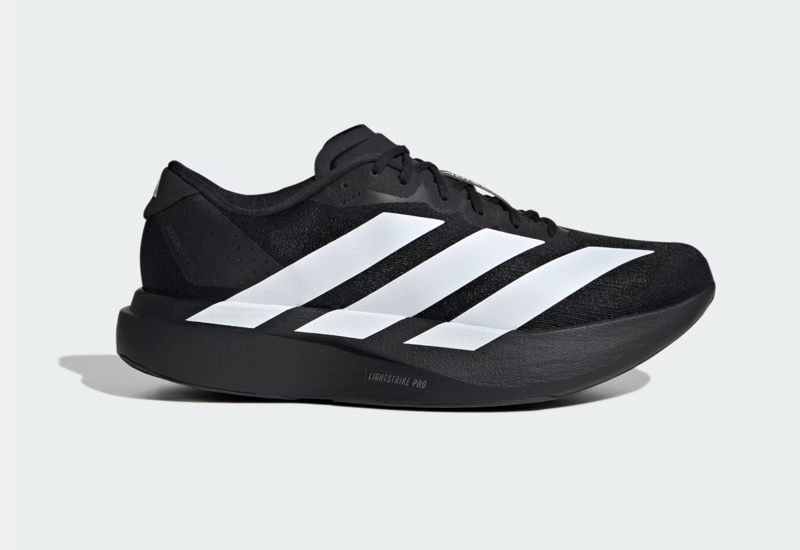 Adidas Adizero Evo SL Men's Tempo Running Shoe Core Black Cloud White