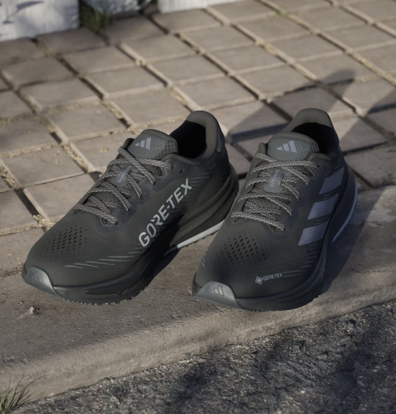 Adidas Supernova Rise 2 GTX Women's Neutral Running Shoe - Black / Pre loved Violet-2