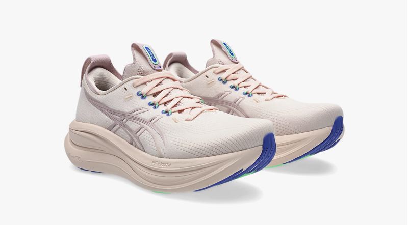 Asics Gel-Nimbus 28 Women's Running Shoes - Pearl Pink Morganite-1