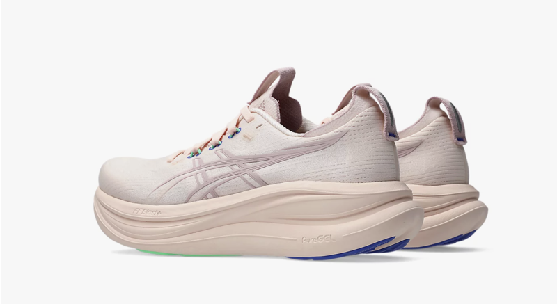 Asics Gel-Nimbus 28 Women's Running Shoes - Pearl Pink Morganite-3