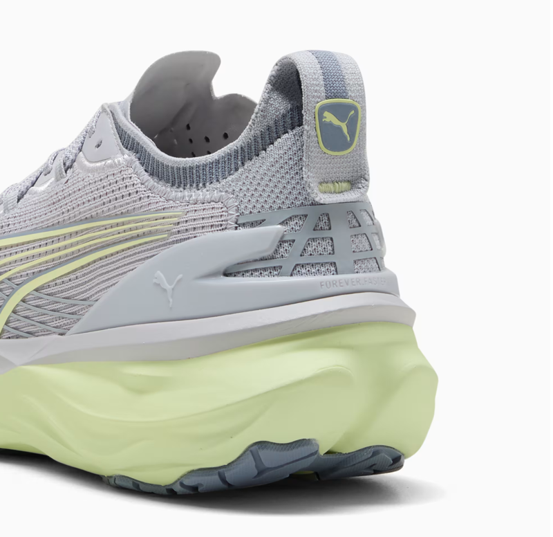 Puma ForeverRun NITRO 2 Women's Supportive Running Shoes - Silver Mist-Apple Spritz-5