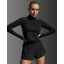 2XU Aero Waffle 1/2 Zip Women's Running Top - Black