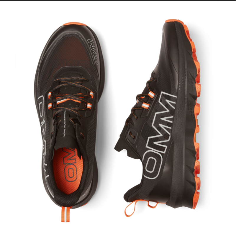OMM Trail Shoe WIDE Unisex Trail Running Shoes -  Black-4