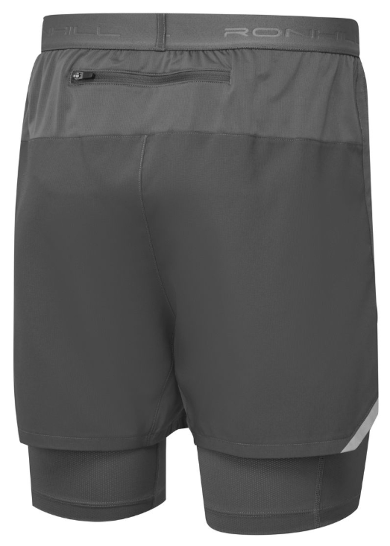 Ronhill Tech 5 Twin Short Men's - Oxide-1