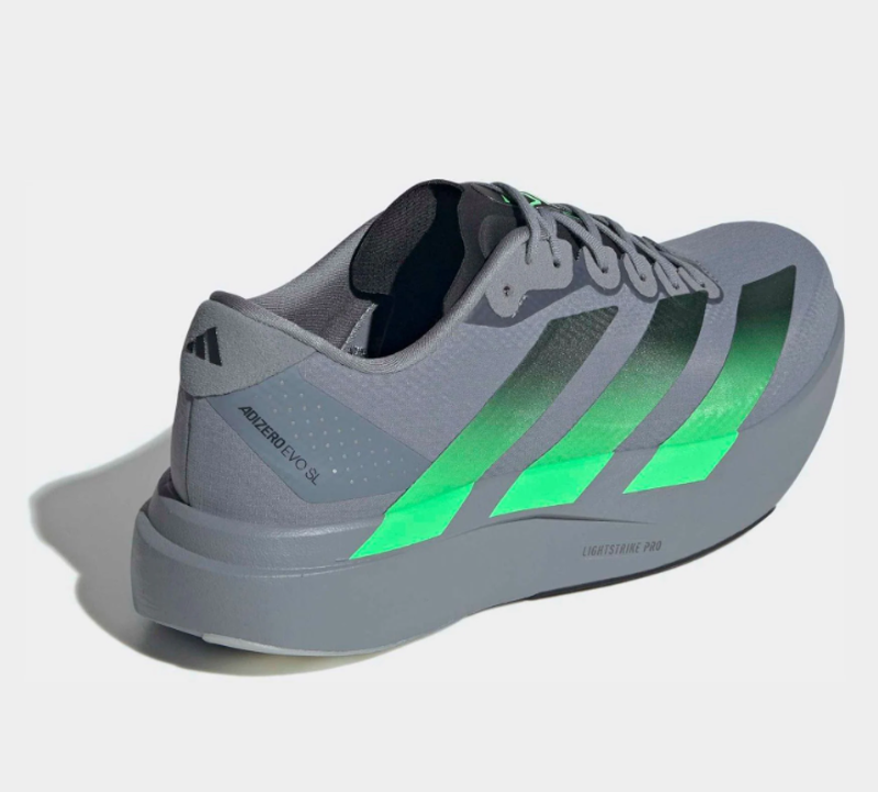 Adidas Adizero Evo SL Woven Men's Running Shoes - Grey-2
