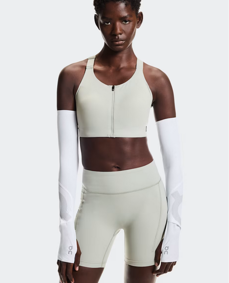 ON Running Solar Arm Sleeves - White-1