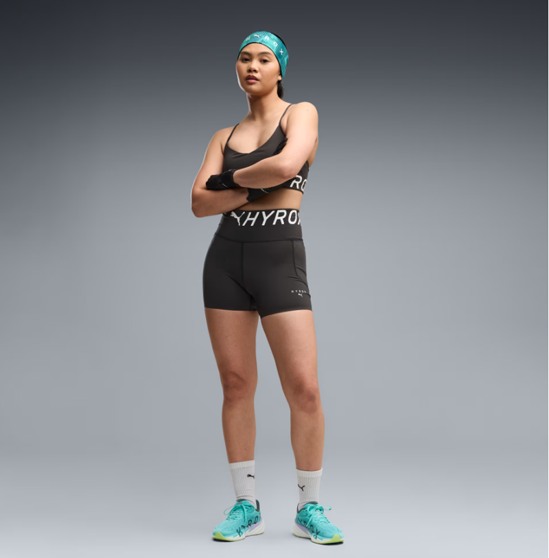 Puma X Hyrox PWRMODE Women's 4 Inch Shorts - Puma Black-4