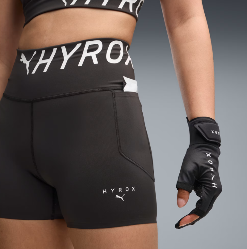 Puma X Hyrox PWRMODE Women's 4 Inch Shorts - Puma Black-2