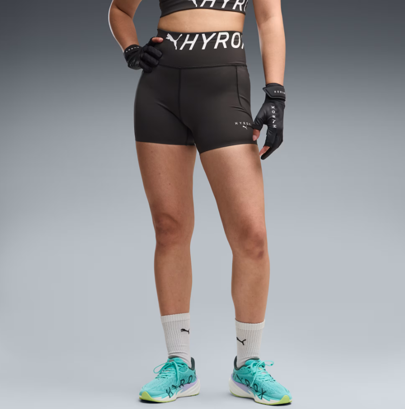 Puma X Hyrox PWRMODE Women's 4 Inch Shorts - Puma Black-3
