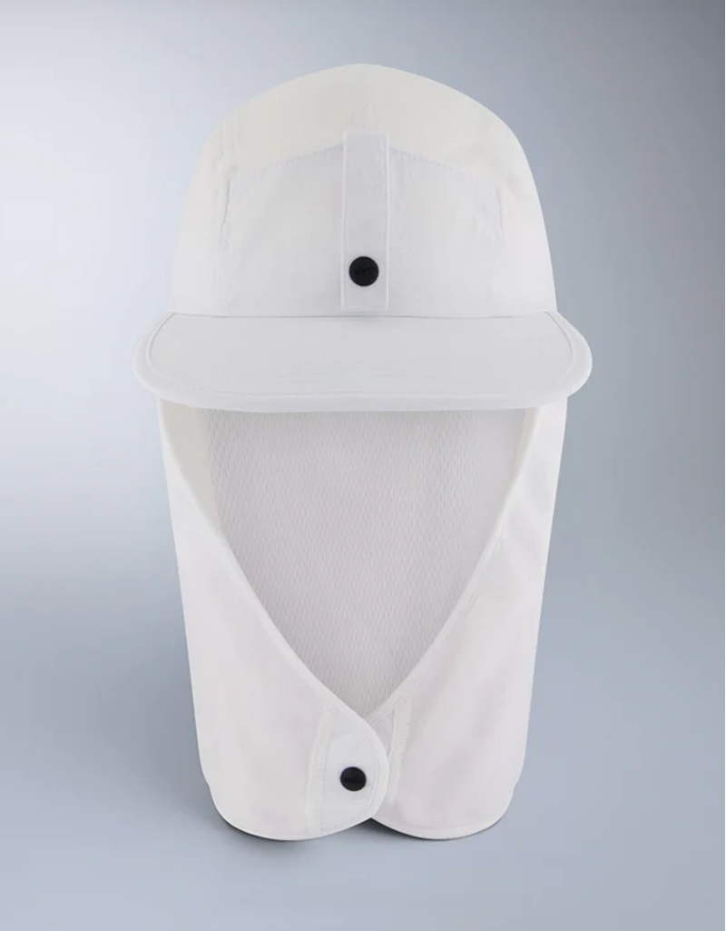 2XU Trail Legionnaire Cap - White-1