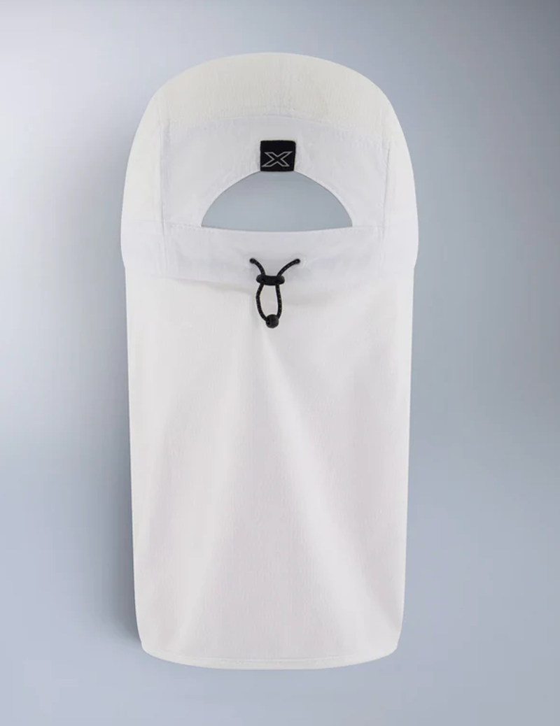 2XU Trail Legionnaire Cap - White-2