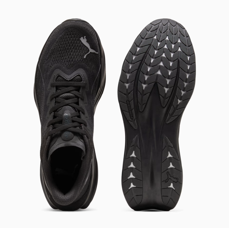 Puma Deviate Pure NITRO Men's Running Shoes - Puma Black Dark Gray Puma Silver-4