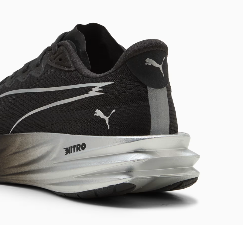 Puma Deviate Pure NITRO Men's Running Shoes - Puma Black Dark Gray Puma Silver-3