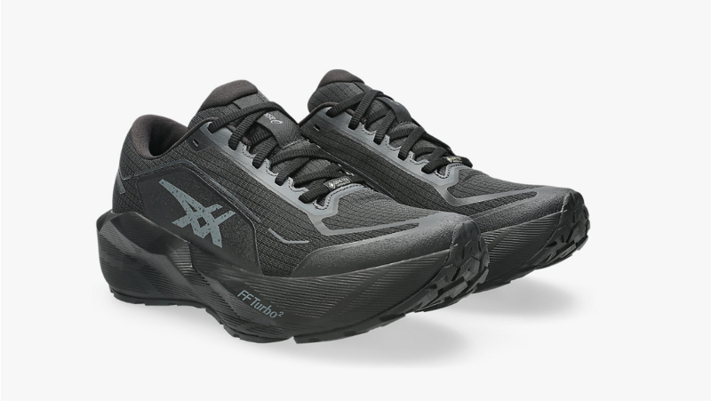 ASICS Novablast 6 GTX Men's Running Shoes - Black Graphite Grey-1