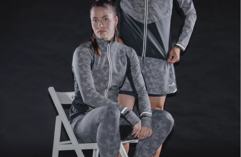 Ronhill Women's Tech Reflect Lux Running Jacket - Black Reflect-7