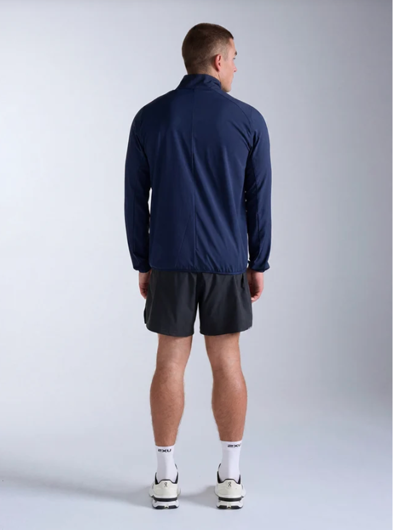 2XU Aero Jacket Men's - Midnight Silver Reflective-6