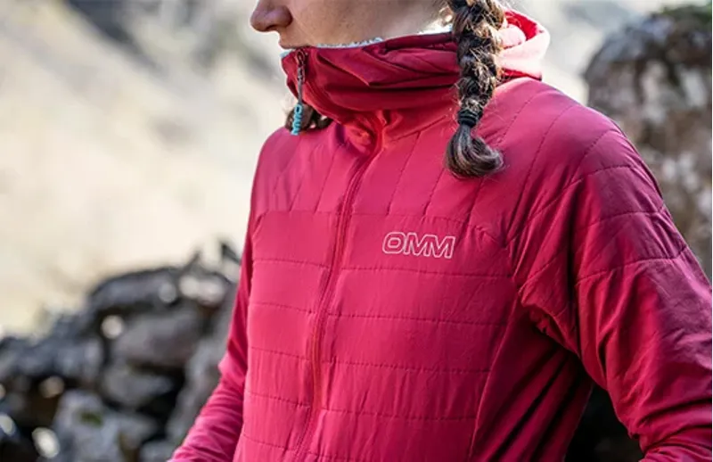 OMM Women's Mountain Core Jacket Dark Red-3