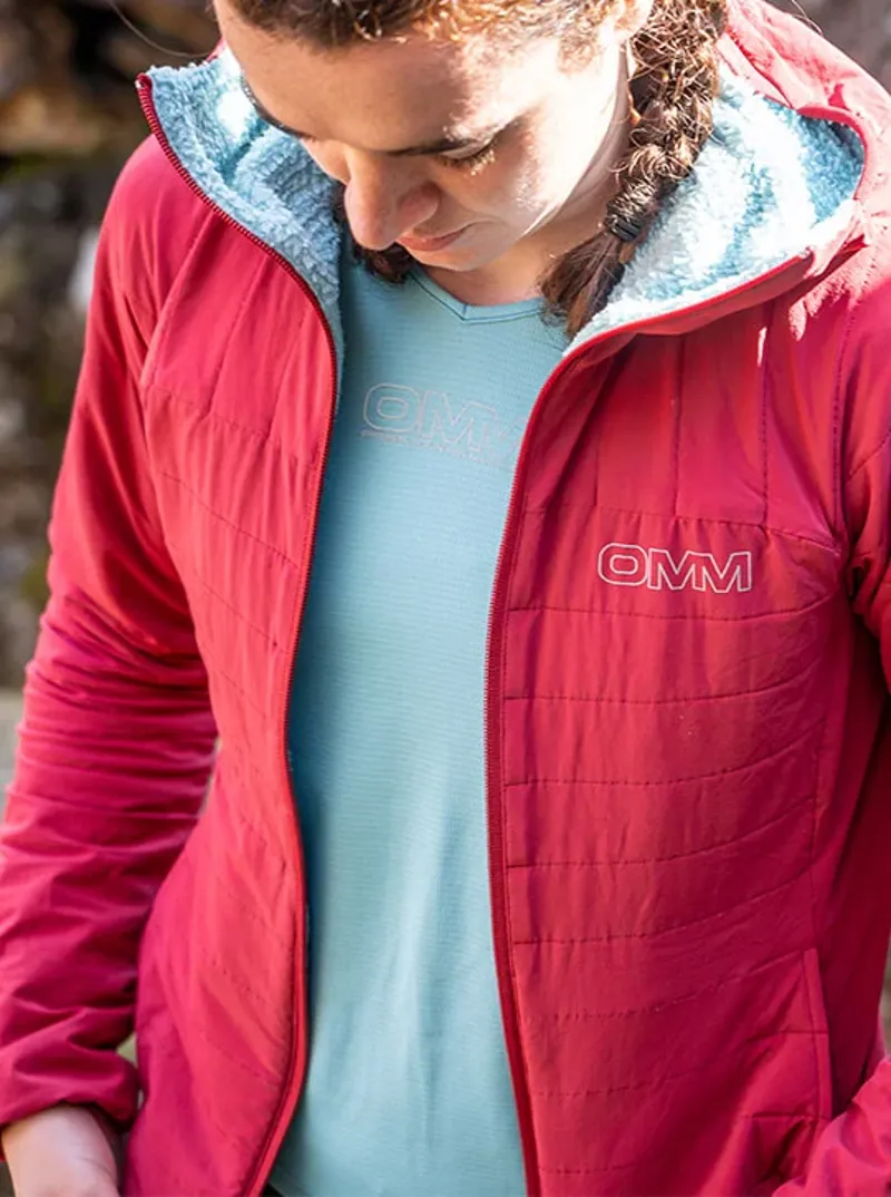 OMM Women's Mountain Core Jacket Dark Red-4