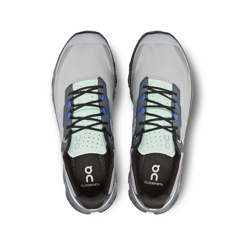On Cloudvista Alloy Black レディース 23cm Trail Running Shoe On Running Women Cloudvista Alloy Black