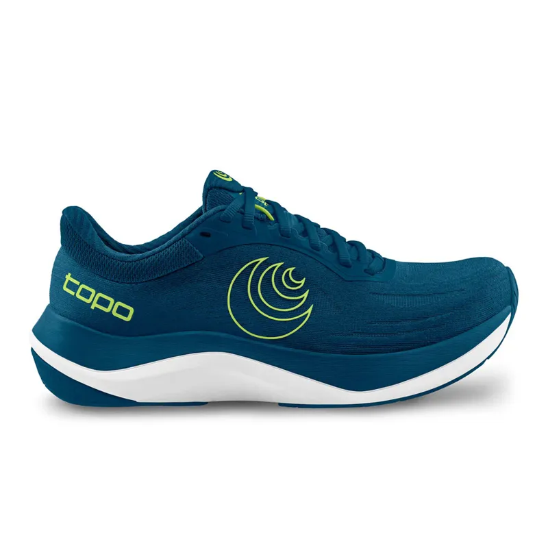 Topo Ultrafly 6 Men's Supportive Running Shoes - Navy Lime