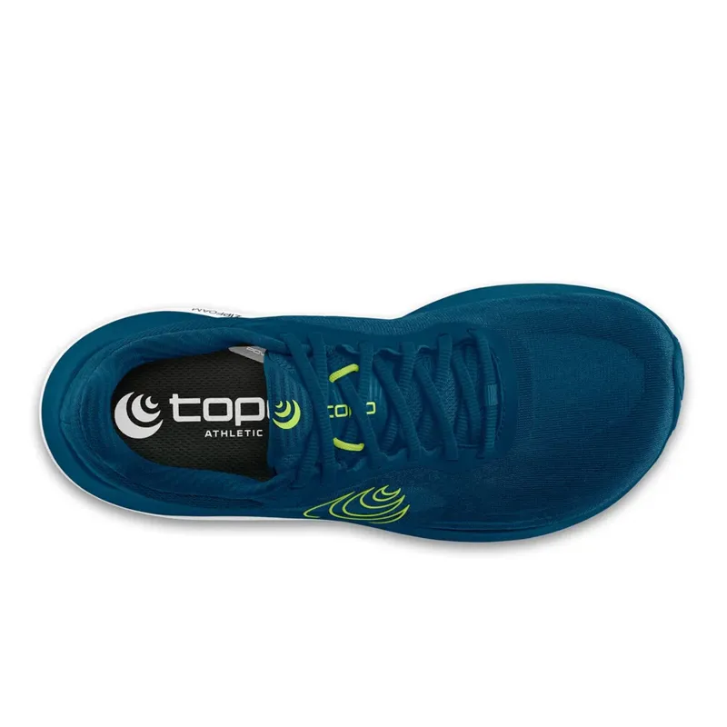 Topo Ultrafly 6 Men's Supportive Running Shoes - Navy Lime-3