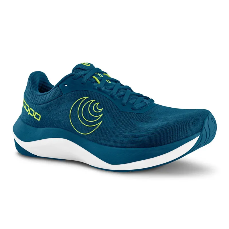 Topo Ultrafly 6 Men's Supportive Running Shoes - Navy Lime-1