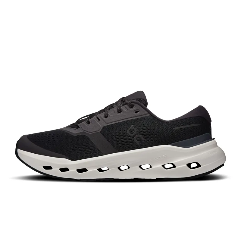 On Running Cloudrunner 3 Men's Supportive Running Shoes - Black Ivory-2