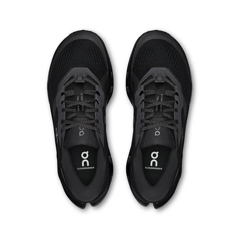 On Running Cloudrunner 3 Women's Supportive Shoes - Black Black-6