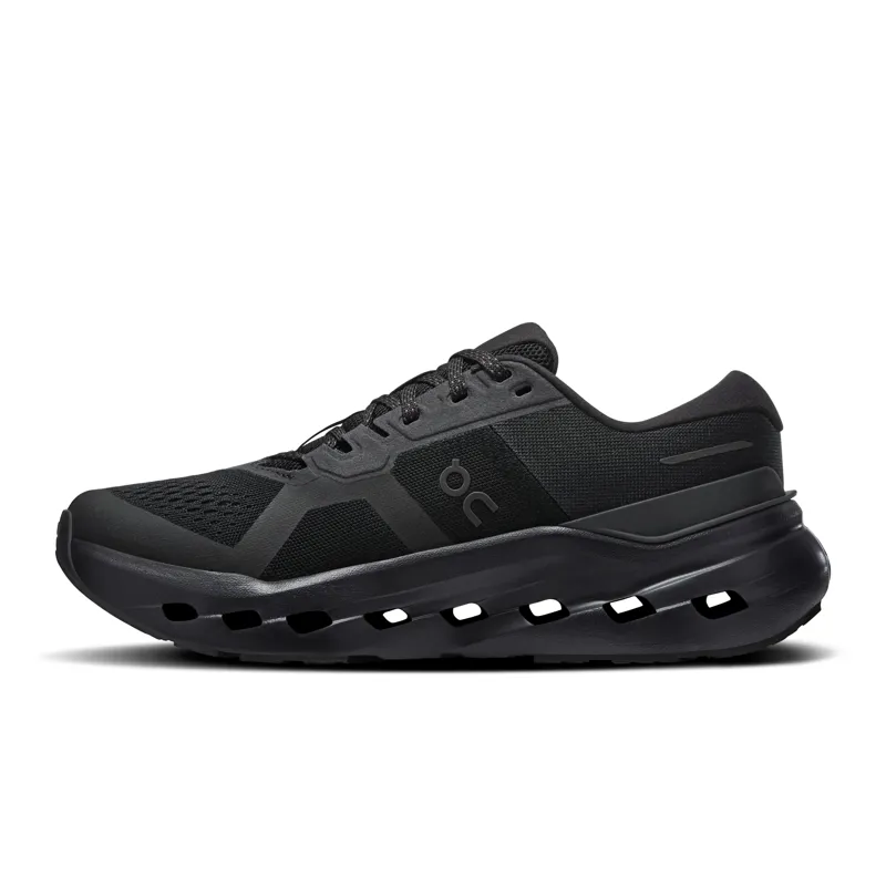 On Running Cloudrunner 3 Women's Supportive Shoes - Black Black-4