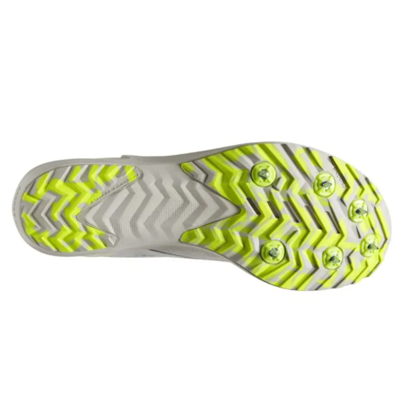 Brooks Draft XC Unisex Spikes - White Black Nightlife-5