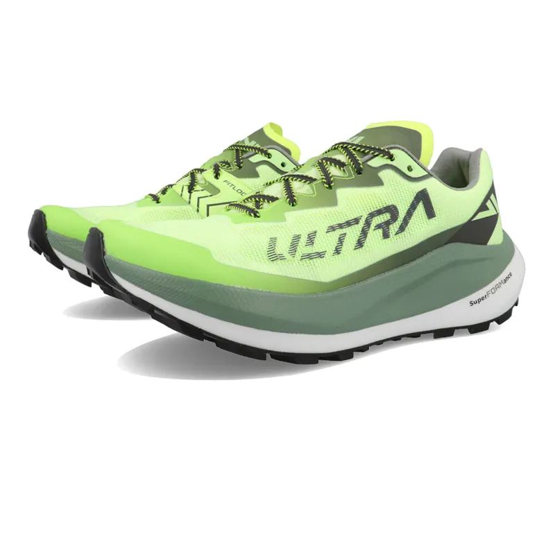 VJ Ultra 3 Unisex Trail Running Shoes - Lime-1