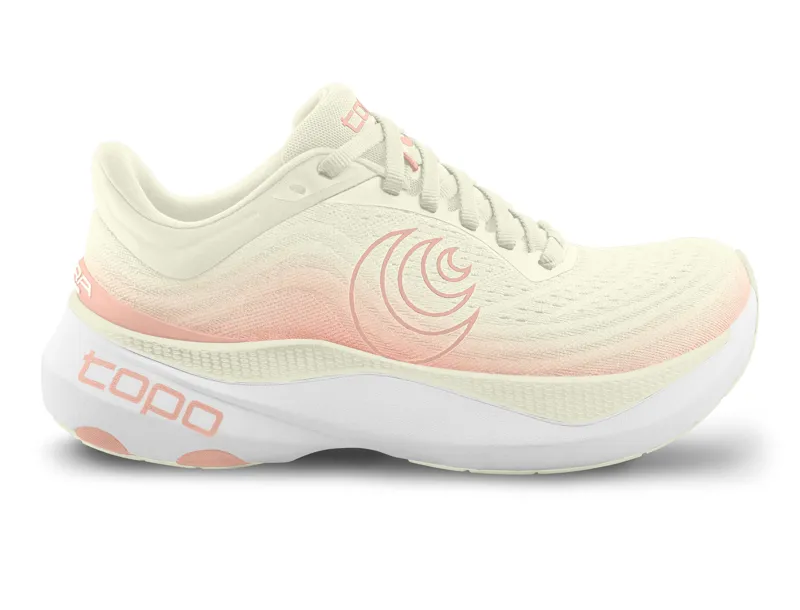 Topo Aura Women's Supportive Running Shoes Cream Rose