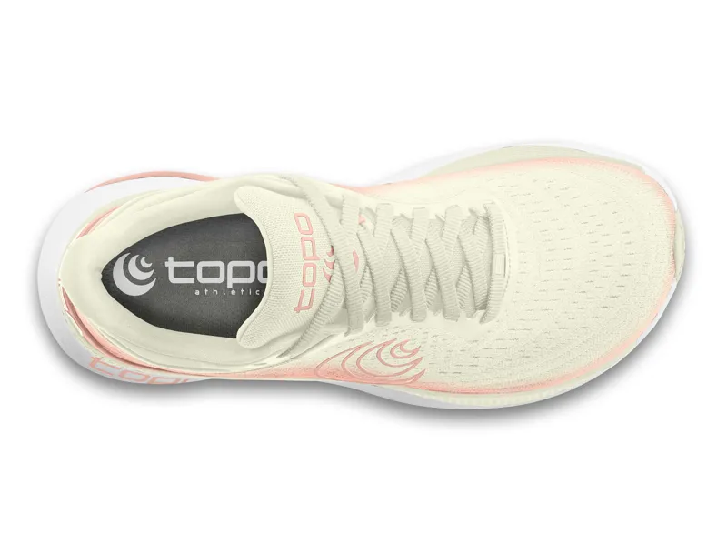 Topo Aura Women's Supportive Running Shoes Cream Rose-3