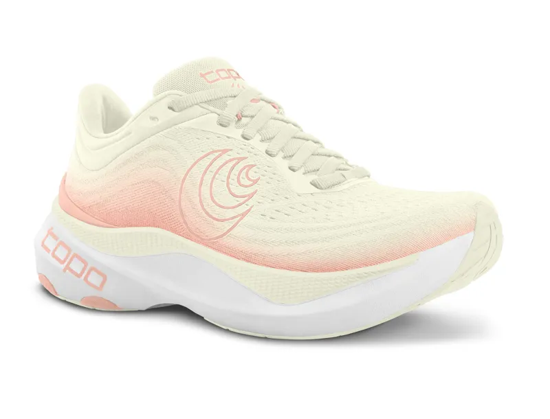 Topo Aura Women's Supportive Running Shoes Cream Rose-1