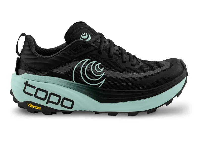 Topo Vista Women's Trail Running Shoes - Black Mint