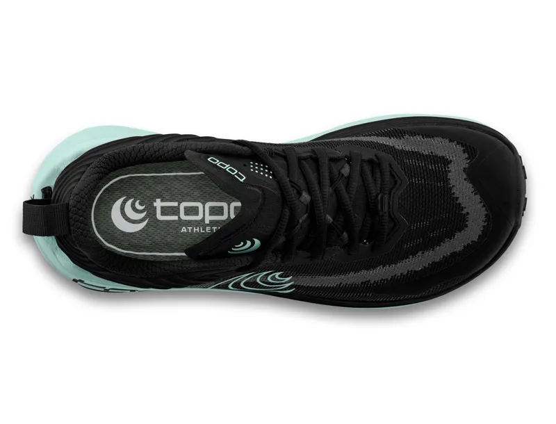 Topo Vista Women's Trail Running Shoes - Black Mint-3