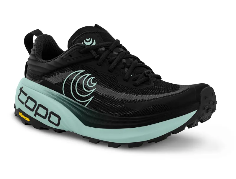 Topo Vista Women's Trail Running Shoes - Black Mint-1