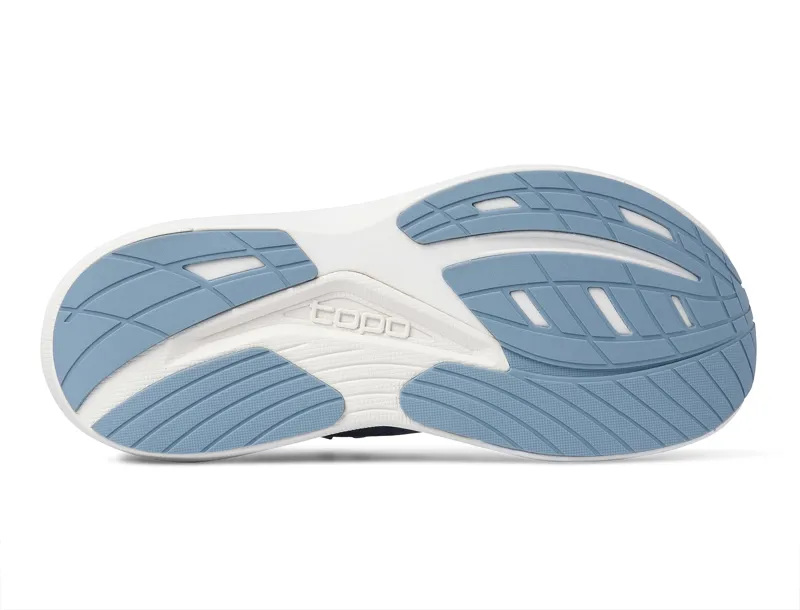 TOPO Ultrafly 6 Women's Supportive Running Shoes - Blue White-3