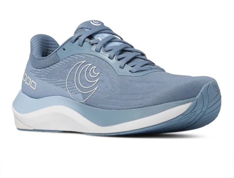 TOPO Ultrafly 6 Women's Supportive Running Shoes - Blue White-1