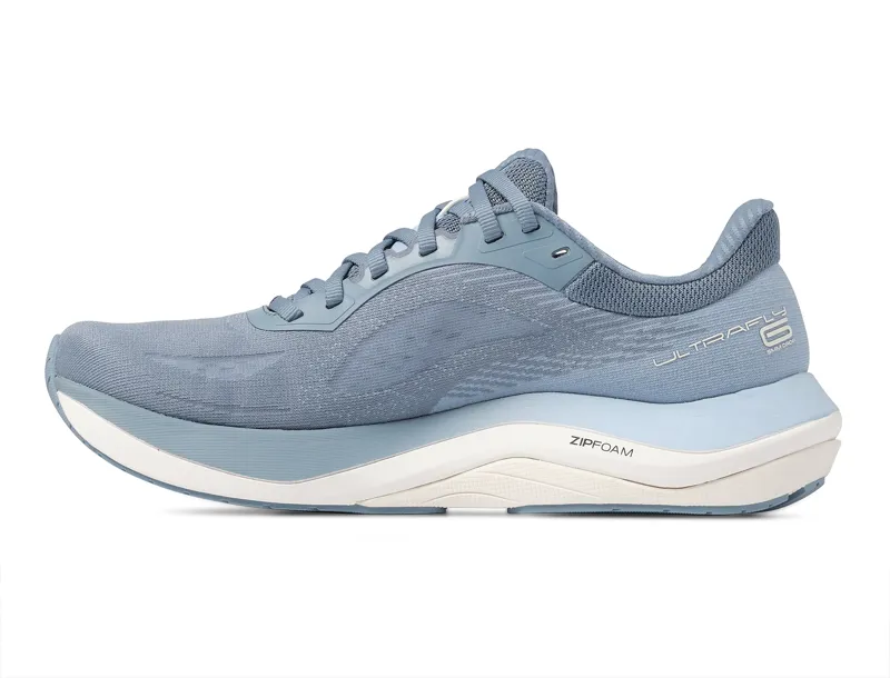 TOPO Ultrafly 6 Women's Supportive Running Shoes - Blue White-2
