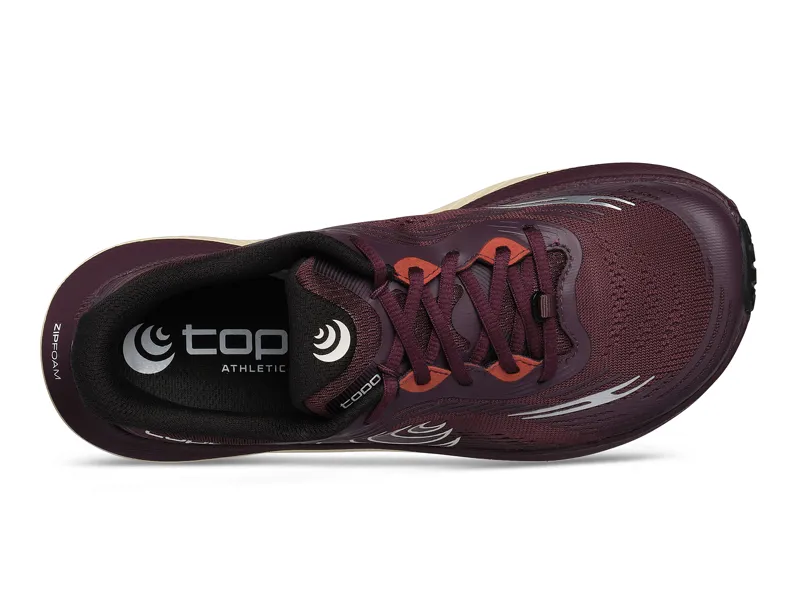 TOPO Ultraventure 5 Women's Trail Running Shoes - Maroon Tan-3