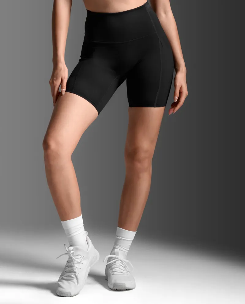 2XU Form Stash Hi-Rise Comp Women's 6inch Shorts Black