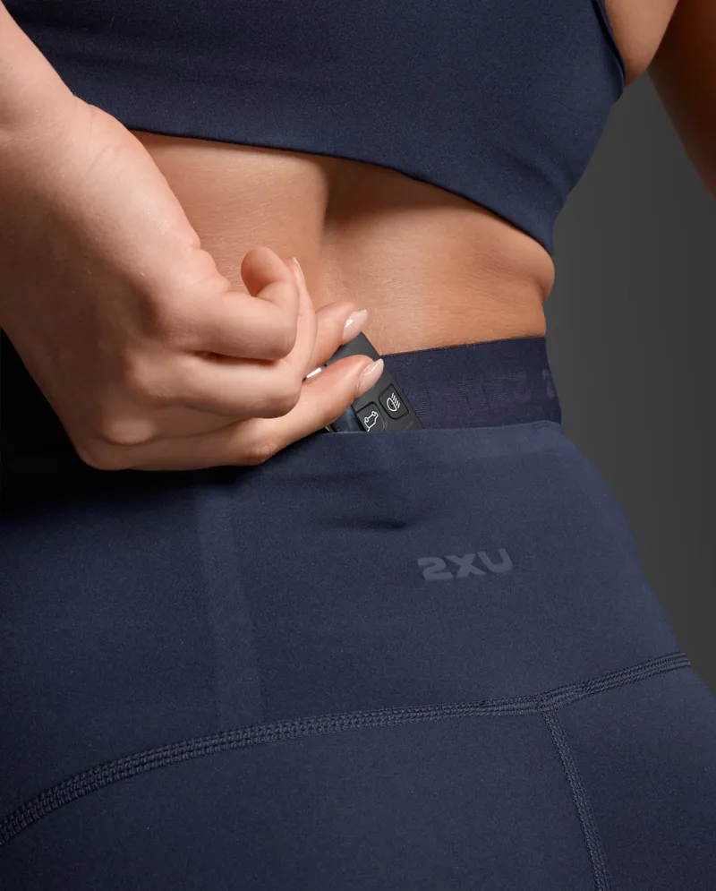 2XU Form Stash Hi-Rise Comp Women's 6inch Shorts Midnight-5