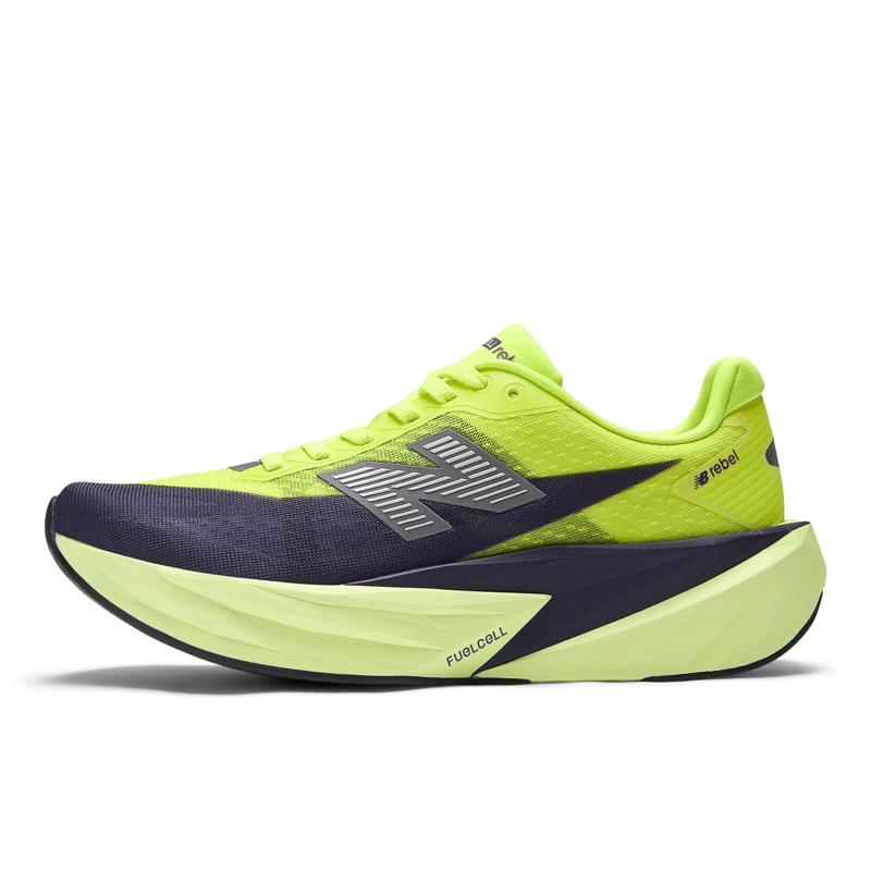 New Balance Fuelcell Rebel V5 Women's Tempo Running Shoes - Alkaline Green-4
