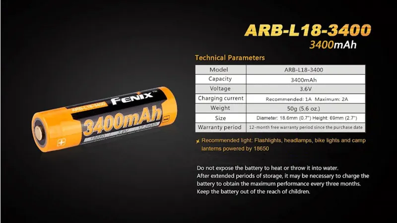ARB-L18-3400 18650-1