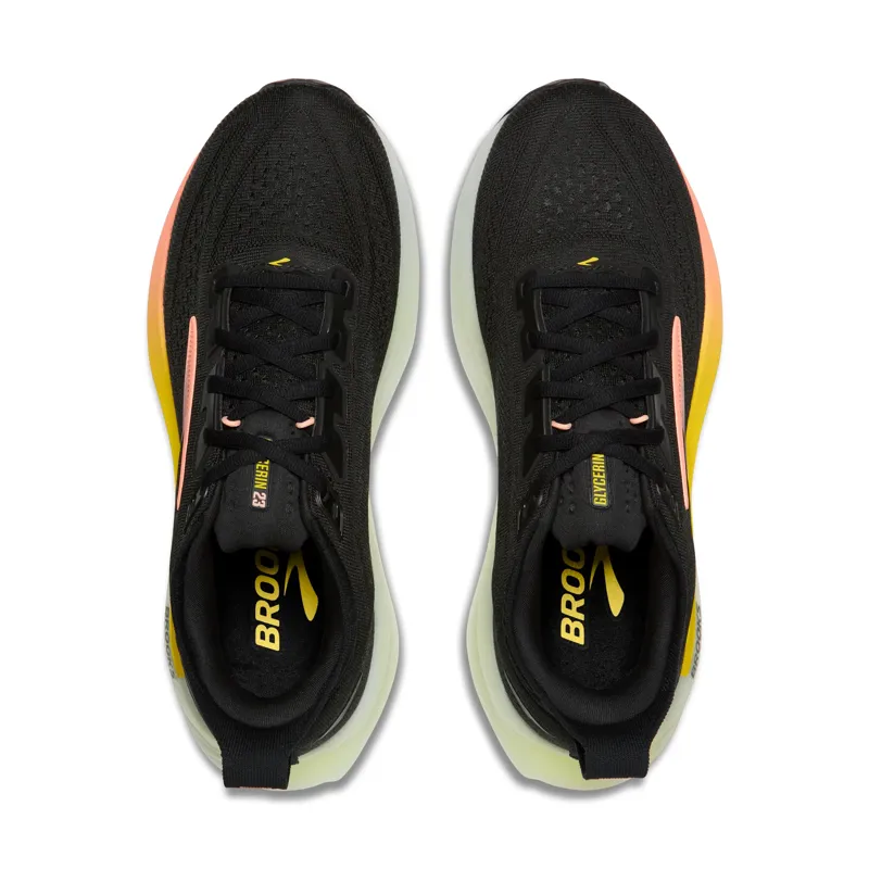 Brooks Glycerin 23 Women's Running Shoes - Black Peach Nightlife-5