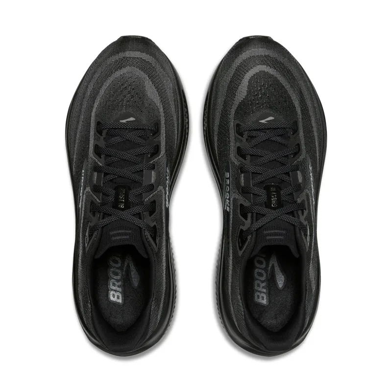 Brooks Ghost 18 WIDE Women's Running Shoes - Black Black Ebony-5